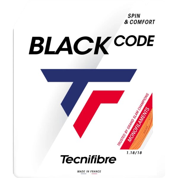 Tecnifibre-Tecnifibre-Black-Code-1.24-Tennissaite-fire-rot Tecnifibre - Tecnifibre Black Code 1.24 Tennissaite fire