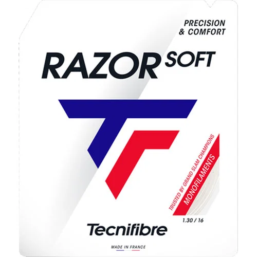 Tecnifibre-Tecnifibre-Razor-Soft-1.25-122m-Tennissaite-weiss-weiss Tecnifibre - Tecnifibre Razor Soft 1.25 12,2m Tennissaite weiß