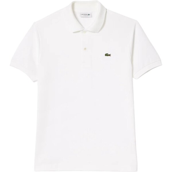 Lacoste-Lacoste-Classic-Fit-L.12.12-Original-Poloshirt-weiss-weiss Lacoste - Lacoste Classic Fit L.12.12 Original Poloshirt weiß
