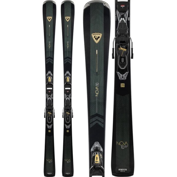 Rossignol-Rossignol-Nova-10-2425-Ski-inkl.-Xpress-W-11-GripWalk®-Bindung-schwarz Rossignol - Rossignol Nova 10 24/25 Ski inkl. Xpress W 11 GripWalk® Bindung