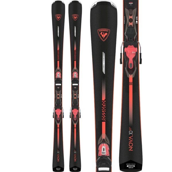 Rossignol - Rossignol Nova 10 26/27 Ski inkl. Look Xpress W 11 GripWalk® Bindung