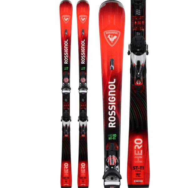 Rossignol-Rossignol-Hero-ST-Ti-2627-Ski-inkl.-NX-12-KONECT-GripWalk®-Bindung-rot Rossignol - Rossignol Hero ST Ti 26/27 Ski inkl. NX 12 KONECT GripWalk® Bindung