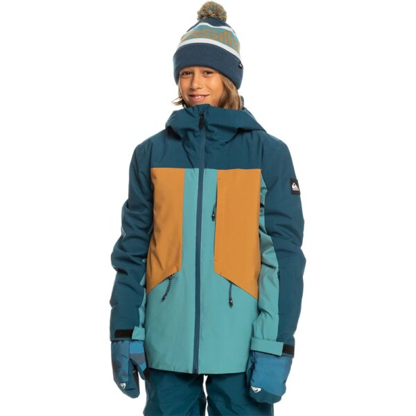 Quiksilver-Quiksilver-Ambition-Schneejacke-Jungen-majolica-blue-blau Quiksilver - Quiksilver Ambition Schneejacke Jungen majolica blue
