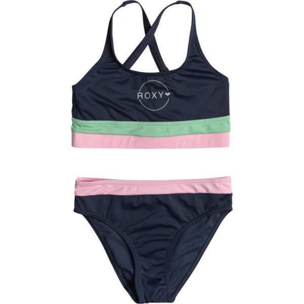 Roxy-Roxy-Ilacabo-Active-Croptop-Bikini-Set-Maedchen-naval-academy-blau Roxy - Roxy Ilacabo Active Croptop Bikini Set Mädchen naval academy