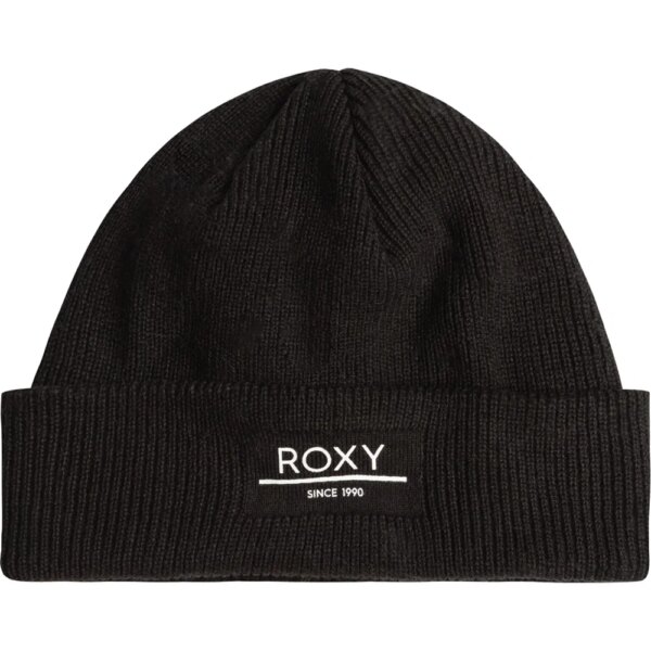 Roxy-Roxy-Folker-Beanie-true-black-schwarz Roxy - Roxy Folker Beanie true black