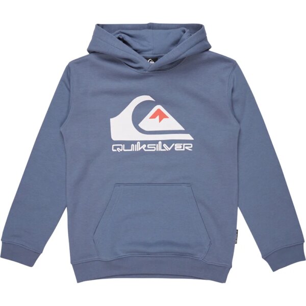 Quiksilver-Quiksilver-Big-Logo-Hoodie-Jungen-flint-stone-grau Quiksilver - Quiksilver Big Logo Hoodie Jungen flint stone