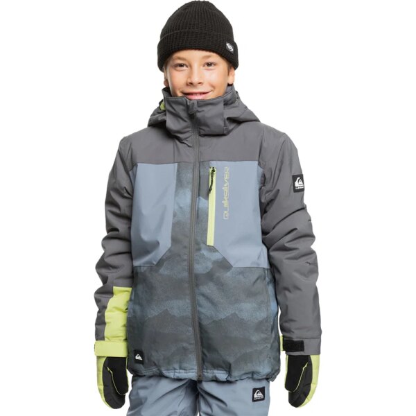 Quiksilver-Quiksilver-Silvertip-Skijacke-Jungen-flint-stone-grau Quiksilver - Quiksilver Silvertip Skijacke Jungen flint stone