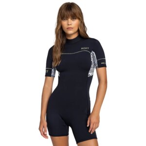 Roxy - Roxy 2.0 Swell Series Backzip Springsuit egret mo rocking vibes