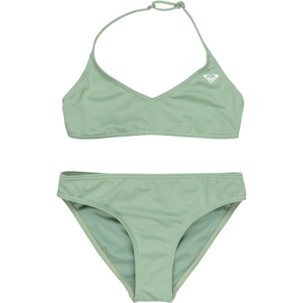 Roxy-Roxy-Solid-Active-RG-Tri-Bra-Bikini-Maedchen-basil-gruen Roxy - Roxy Solid Active RG Tri Bra Bikini Mädchen basil