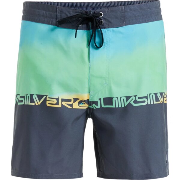 Quiksilver-Quiksilver-Everyday-Half-Jam-summer-green-wordblock-gruen Quiksilver - Quiksilver Everyday Half Jam summer green wordblock