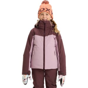 Roxy - Roxy Free Jet Block Skijacke Mädchen discreet mauve