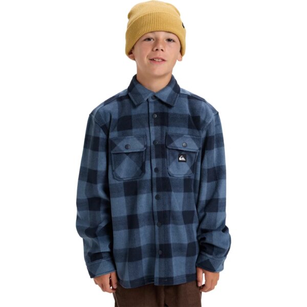 Quiksilver - Quiksilver Karo Hemd Jungen china blue