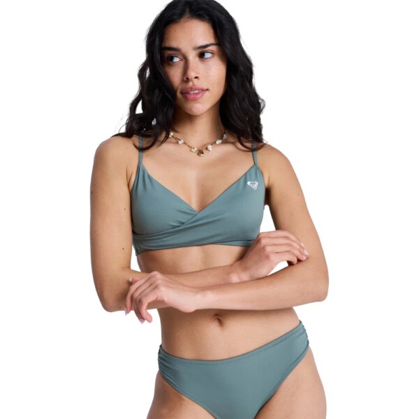 Roxy - Roxy Solid Essentials Bralette Bikinitop agave green
