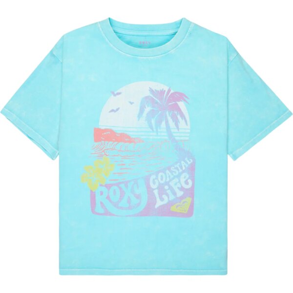 Roxy - Roxy Eveoversize Washed T-Shirt Mädchen aqua splash