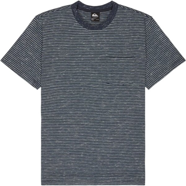 Quiksilver-Quiksilver-Lopaz-Striped-Pocket-T-Shirt-dark-navy-lopaz-stripes-blau Quiksilver - Quiksilver Lopaz Striped Pocket T-Shirt dark navy lopaz stripes