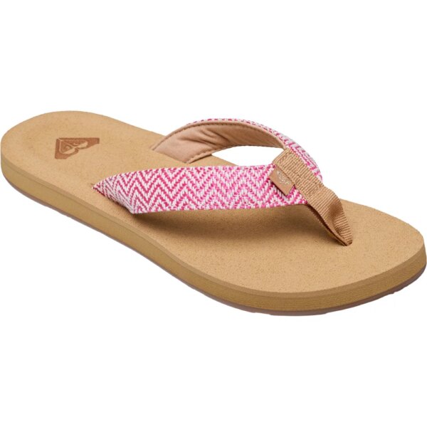 Roxy-Roxy-Porto-Raffia-Flip-Flops-raspberry-rosapink Roxy - Roxy Porto Raffia Flip Flops raspberry