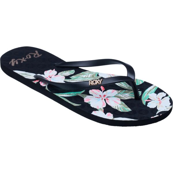 Roxy-Roxy-New-Viva-Printed-Flip-Flops-schwarz-schwarz Roxy - Roxy New Viva Printed Flip Flops schwarz
