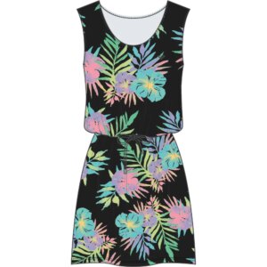 Roxy - Roxy Surfs Up Kleid Mädchen anthracite aquarella active