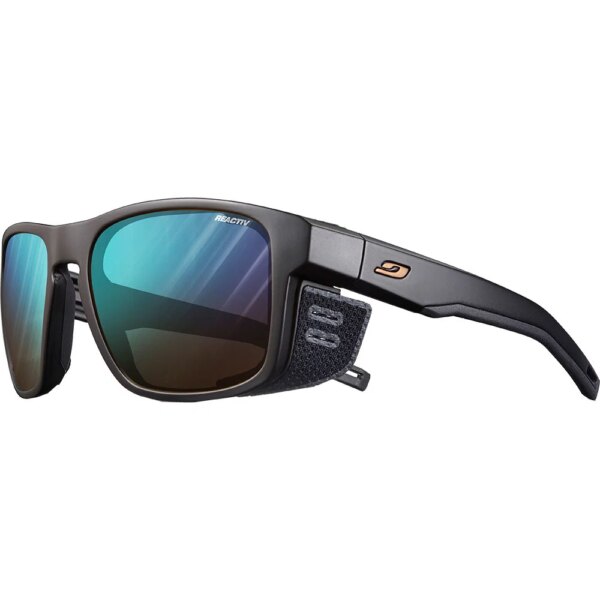Julbo-Julbo-Shield-M-Reactiv-Sonnenbrille-schwarz-schwarz Julbo - Julbo Shield M Reactiv Sonnenbrille schwarz