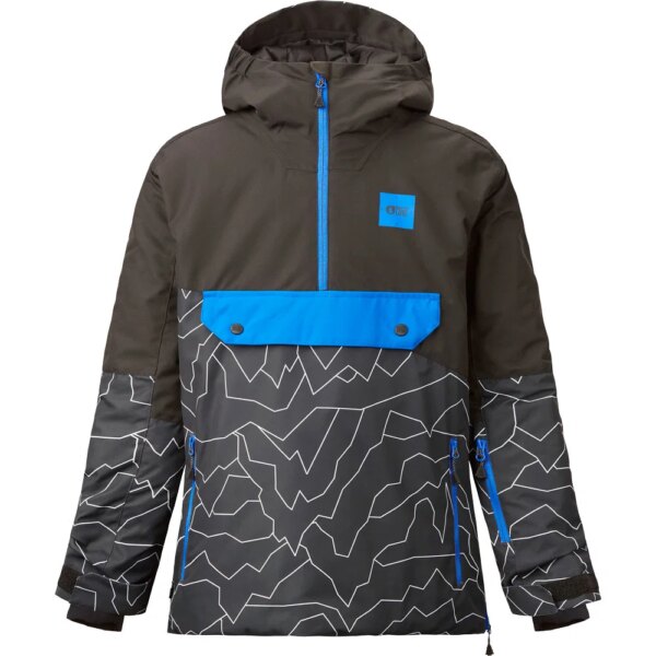 Picture-Picture-Testy-Skijacke-Kinder-lines-schwarz Picture - Picture Testy Skijacke Kinder lines