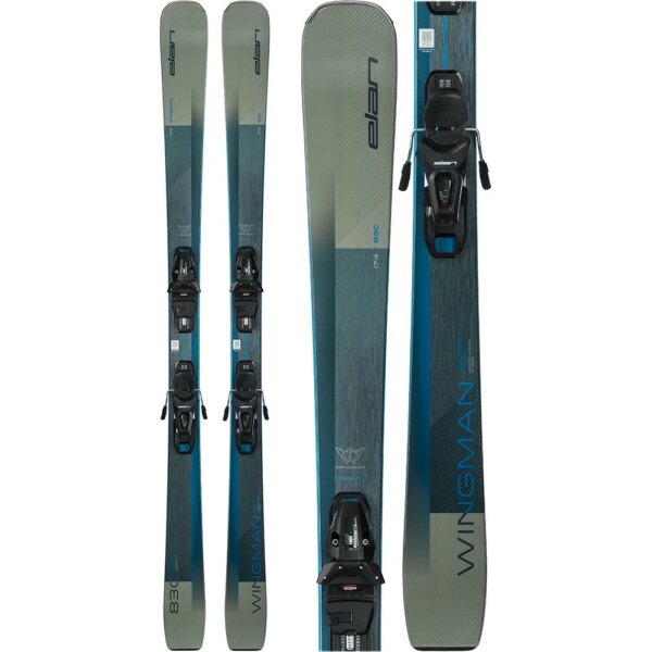 Elan-Elan-Wingman-83-C-2526-Ski-inkl.-EL-10.0-GripWalk®-SHIFT-Bindung-grau Elan - Elan Wingman 83 C 25/26 Ski inkl. EL 10.0 GripWalk® SHIFT Bindung