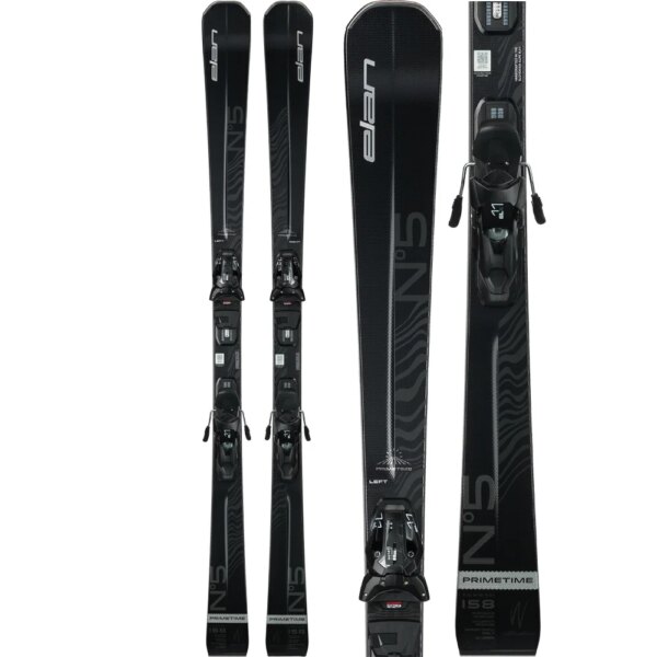 Elan-Elan-Primetime-N°5-W-Black-Edition-2526-Ski-inkl.-ELX-11.0-GripWalk®-SHIFT-Bindung-schwarz Elan - Elan Primetime N°5 W Black Edition 25/26 Ski inkl. ELX 11.0 GripWalk® SHIFT Bindung