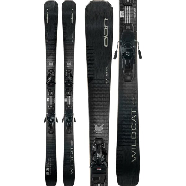 Elan - Elan Wildcat 83 Black Edition 25/26 Ski inkl. ELX 11.0 GripWalk® Bindung