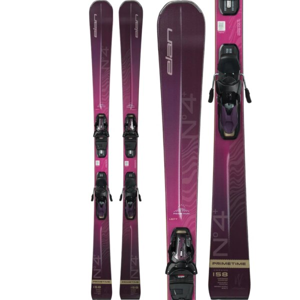 Elan-Elan-Primetime-N°4-W-2526-Ski-inkl.-ELX-11.0-GripWalk®-SHIFT-Bindung-rotrosapink Elan - Elan Primetime N°4+ W 25/26 Ski inkl. ELX 11.0 GripWalk® SHIFT Bindung