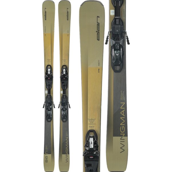 Elan-Elan-Wingman-86-TI-2526-Ski-inkl.-EMX-12.0-GripWalk®-Bindung-beige Elan - Elan Wingman 86 TI 25/26 Ski inkl. EMX 12.0 GripWalk® Bindung