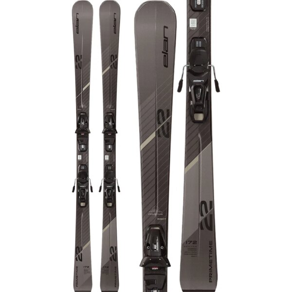 Elan-Elan-Primetime-22-Black-2526-Ski-inkl.-EL-10.0-GripWalk®-Shift-Bindung-schwarz Elan - Elan Primetime 22 Blue 25/26 Ski inkl. EL 10.0 GripWalk® Shift Bindung