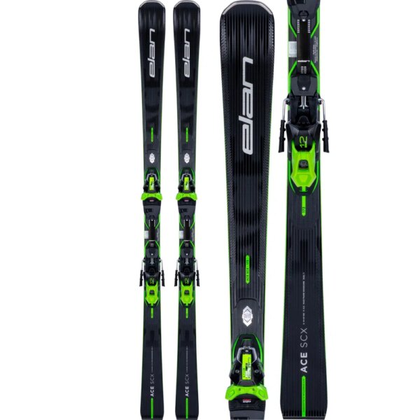 Elan-Elan-Ace-SCX-2627-Ski-inkl.-EMX-12.0-GripWalk®-Fusion-X-Bindung-schwarz Elan - Elan Ace SCX 26/27 Ski inkl. EMX 12.0 GripWalk® Fusion X Bindung