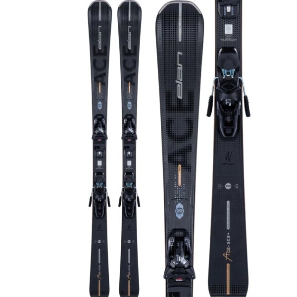 Elan-Elan-Ace-SC9-W-2627-Ski-inkl.-ELX-11.0-GripWalk®-SHIFT-Bindung-schwarz Elan - Elan Ace SC9+ W 26/27 Ski inkl. ELX 11.0 GripWalk® SHIFT Bindung