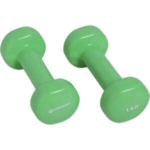 Schildkröt - Fitness Vinyl-Hanteln 1kg 2er grün