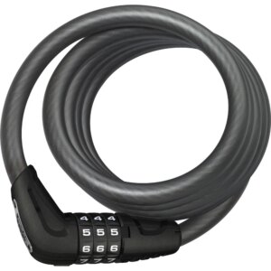 Abus - Abus Spiralkabelschloss Star 4508C/150cm schwarz