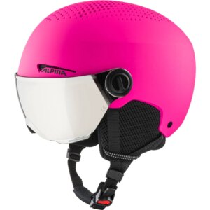 Alpina - Alpina Zupo Visor Q-Lite Visierhelm Kinder pink matt