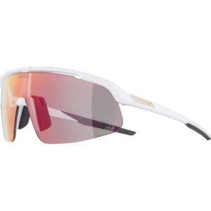 Alpina - Alpina Turbo Pro S QV Sportbrille white matt