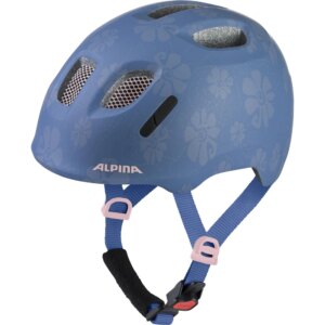 Alpina - Alpina Ximo 2 Le Fahrradhelm Kinder soft blue flowers matt