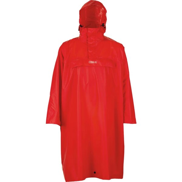 Pro-X-elements-Arosa-Regenponcho-rot-rot Pro-X - elements Arosa Regenponcho rot