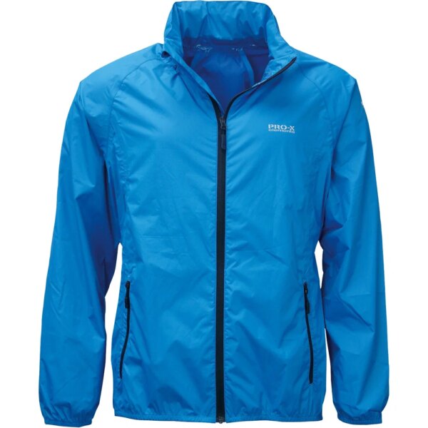 Pro-X - elements Pack-able Bike Regenjacke brilliant blue