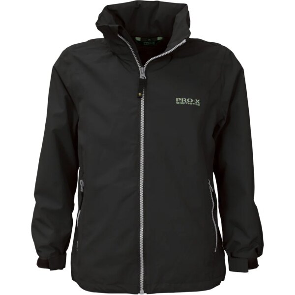 Pro-X-elements-Finn-Regenjacke-Kinder-schwarz-schwarz Pro-X - elements Finn Regenjacke Kinder schwarz