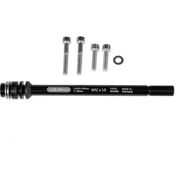 Ortlieb-Ortlieb-Thru-Axle-M6-Connector-1mm-schwarz Ortlieb - Ortlieb Thru Axle M6-Connector 1mm