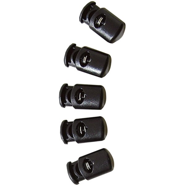 Tatonka-Tatonka-Tanka-5er-Pack-Kordelstopper-black-schwarz Tatonka - Tatonka Tanka 5er Pack Kordelstopper black