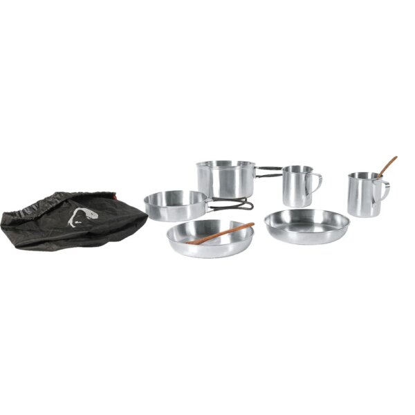 Tatonka-Tatonka-Picnic-Set-Camping-Kochgeschirr-Set-Edelstahl-grau Tatonka - Tatonka Picnic Set Camping Kochgeschirr Set Edelstahl
