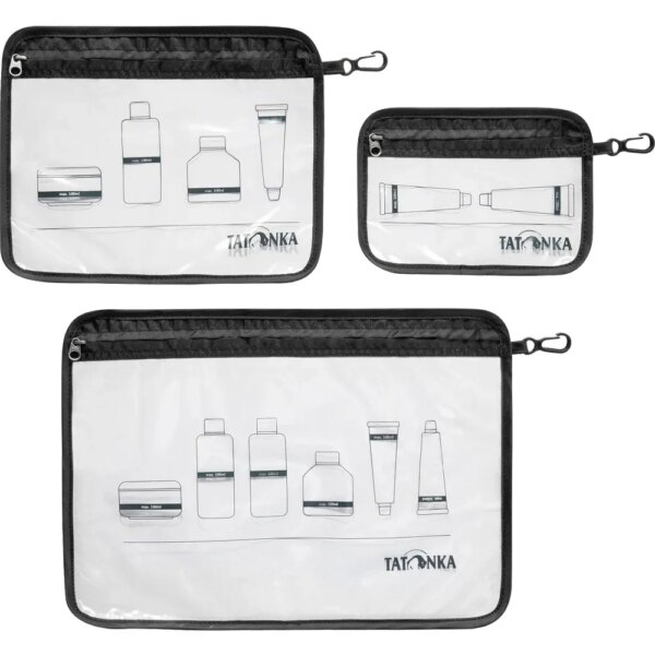 Tatonka - Tatonka Zip Flight Bag Set Kulturtaschen-Set schwarz