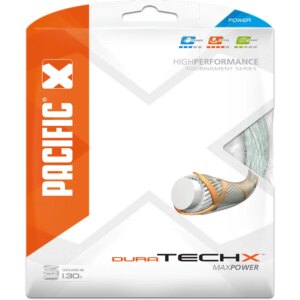 Pacific - Pacific Dura Tech X 1,30mm/16 12,20m Tennissaite weiß