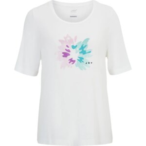 Joy - Joy Rosa T-Shirt weiß