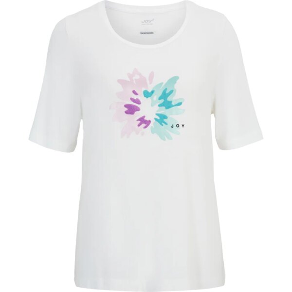 Joy-Joy-Rosa-T-Shirt-weiss-weiss Joy - Joy Rosa T-Shirt weiß