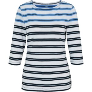 Joy - Joy Janette 3/4 Arm Shirt white breeze stripes