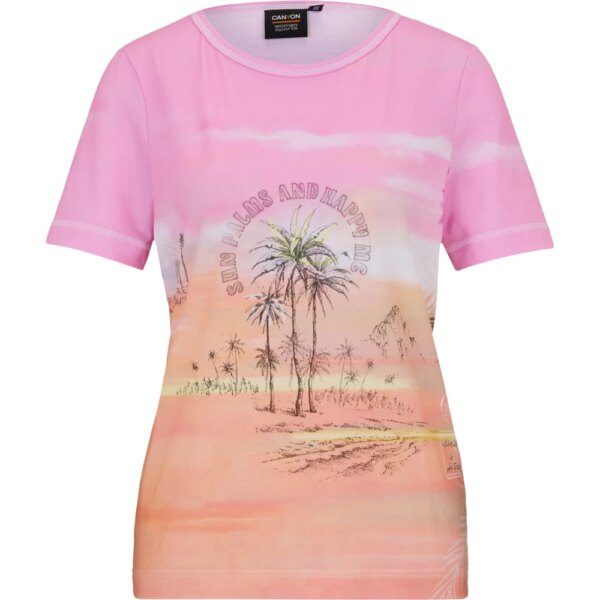 Canyon-Canyon-Palm-Springs-T-Shirt-apricot-orange Canyon - Canyon Palm Springs T-Shirt apricot