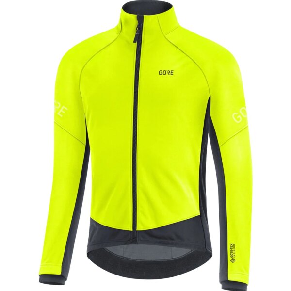 GOREWEAR-GOREWEAR-C3-GORE-TEX®-Infinium-Thermo-Radjacke-neon-gelb-schwarz-gelb GOREWEAR - GOREWEAR C3 GORE-TEX® Infinium Thermo Radjacke neon gelb schwarz
